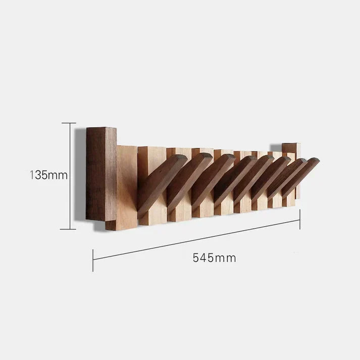 Kleshenger HarmonyCoat Piano – Creative Wooden Coat Rack for Hallway and Entrance