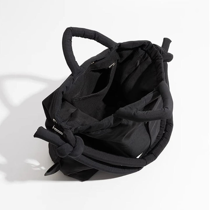 Unique Puffer Shoulder Bag with Fashionable Volume - Riva