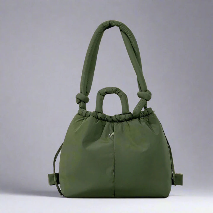 Unique Puffer Shoulder Bag with Fashionable Volume - Riva