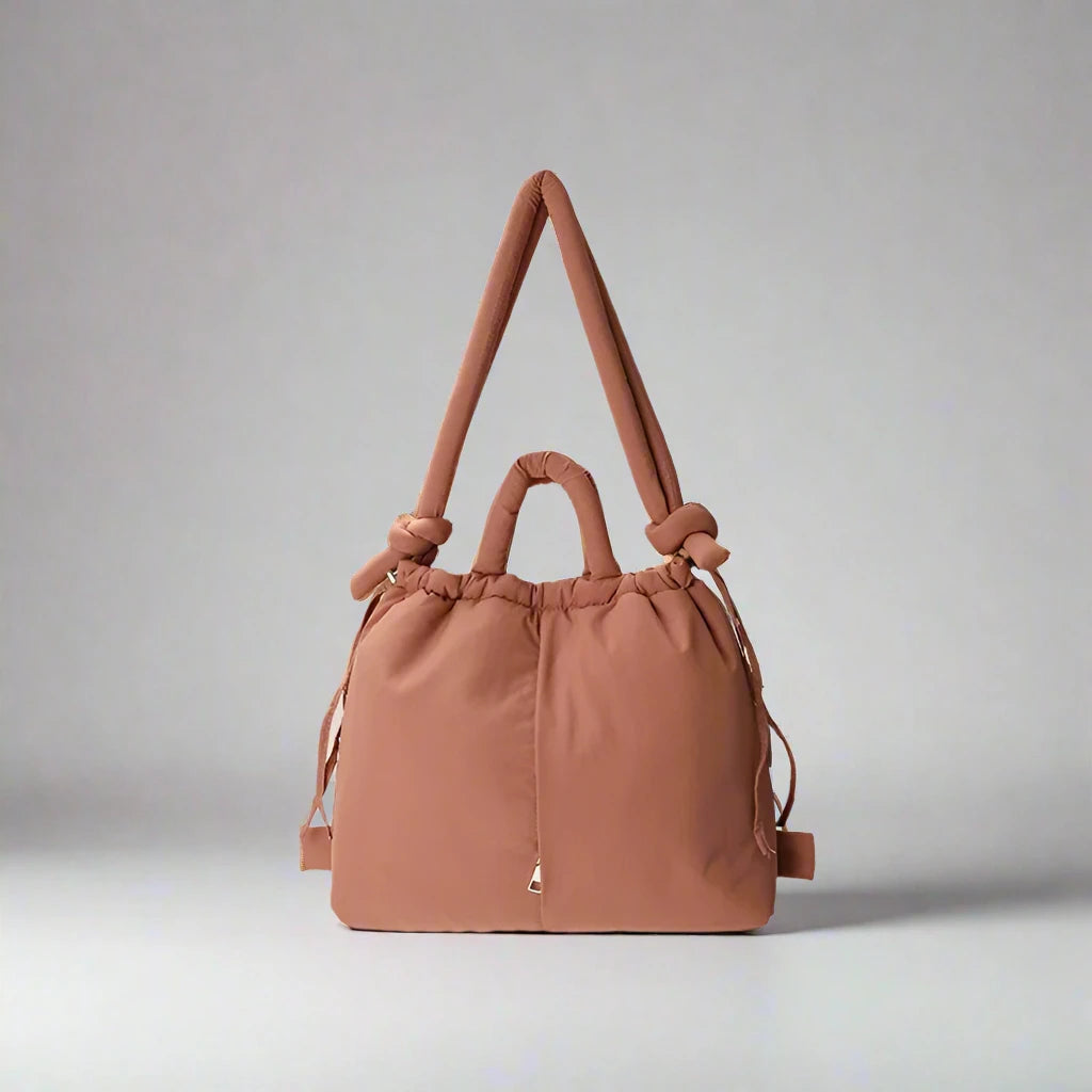 Unique Puffer Shoulder Bag with Fashionable Volume - Riva