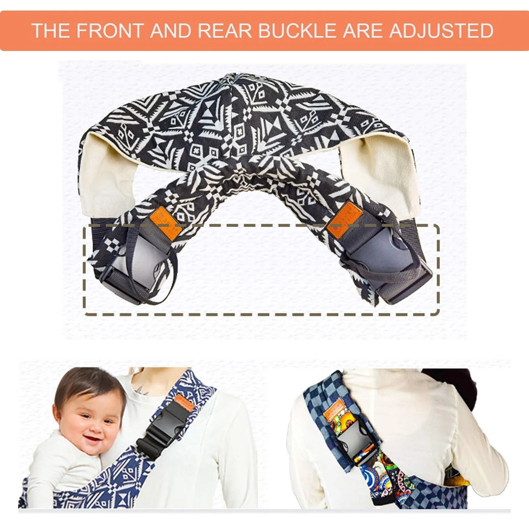 Adjustable Baby Carrier - Comfortable Hip Carrier - Ergonomic