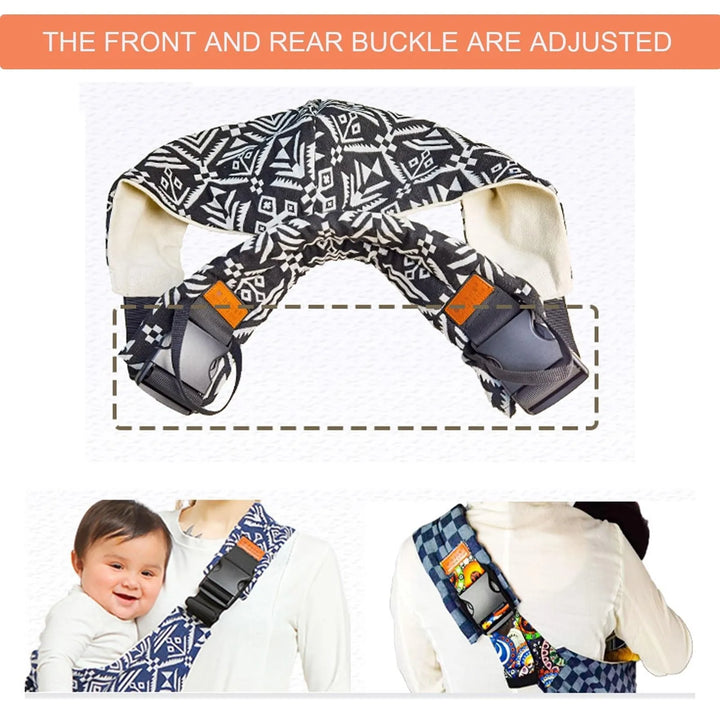 Adjustable Baby Carrier - Comfortable Hip Carrier - Ergonomic
