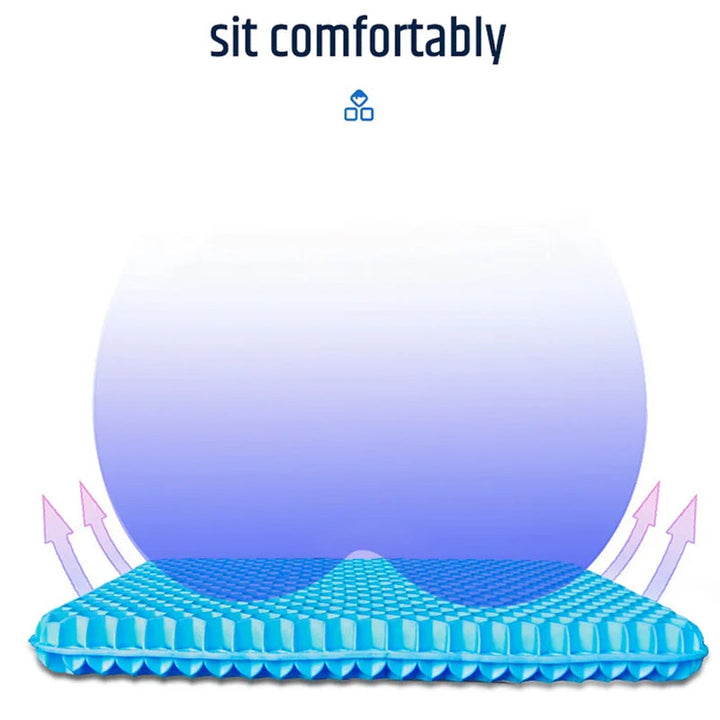 Third-Generation Honeycomb-Structure Cooling Gel Cushion
