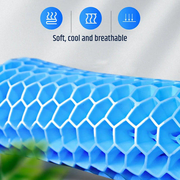Third-Generation Honeycomb-Structure Cooling Gel Cushion