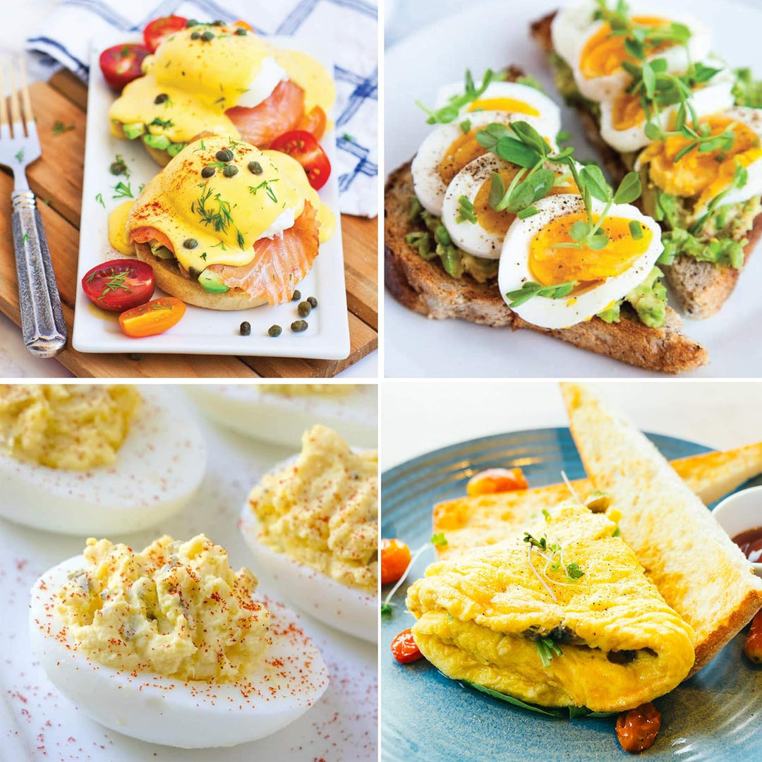 Egg Cooker – Fast Cooking, Poached Eggs and Omelette Preparation with Automatic Shut-Off