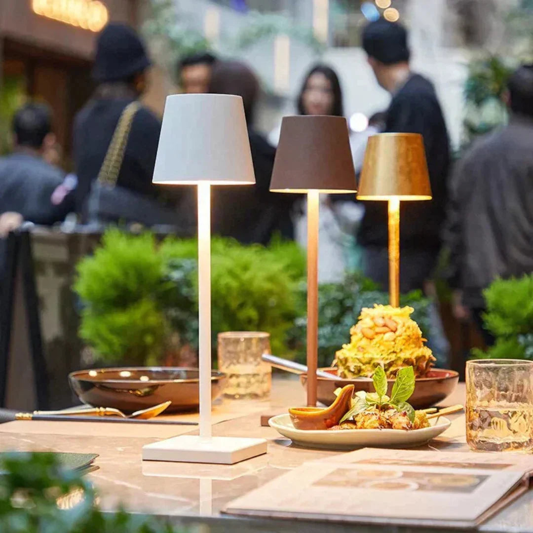 EternoLight | Kabellose Tischlampe – Gemütliche Beleuchtung für Haus und Garten