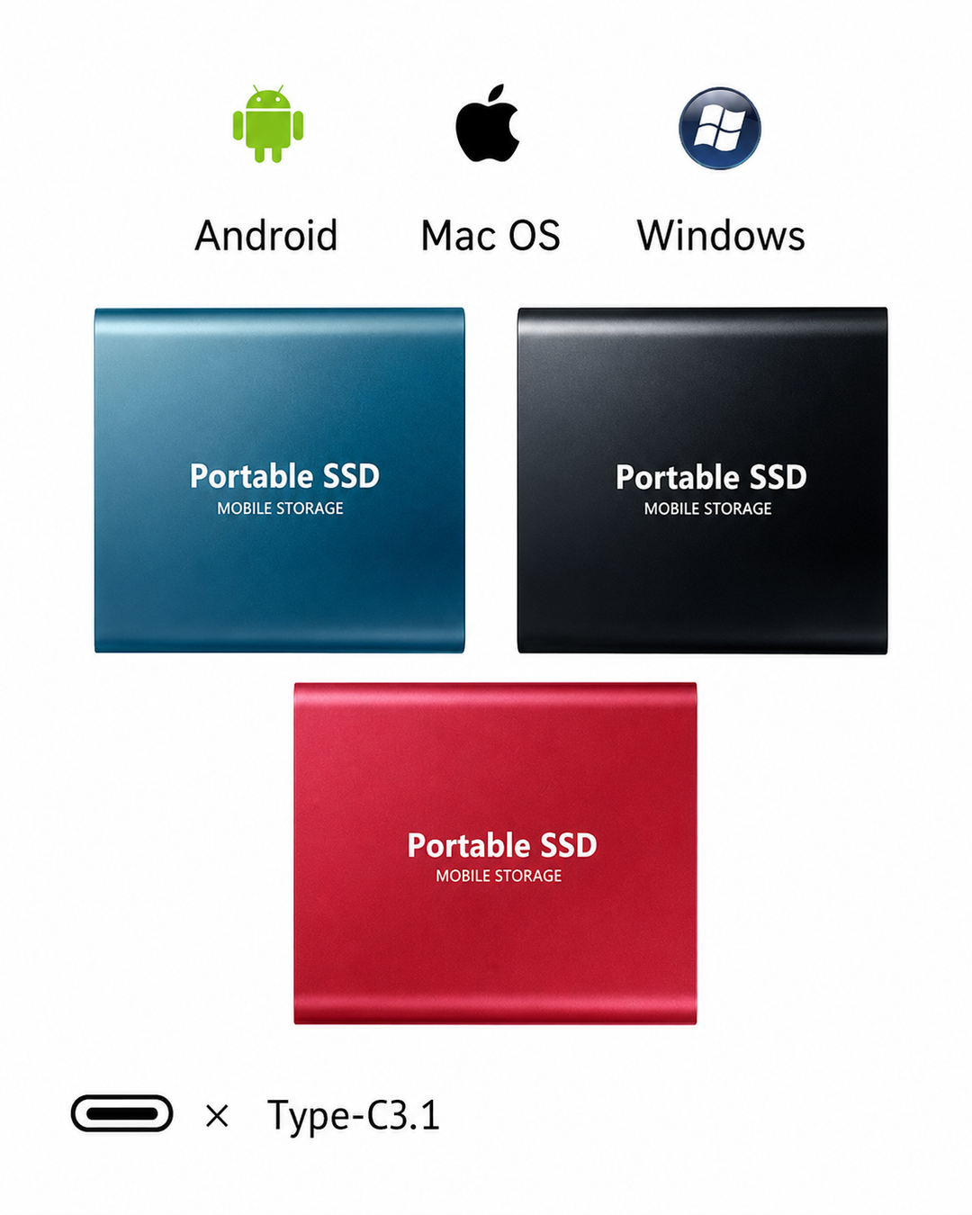 Portable 128 TB SSD for Creatives and Professionals