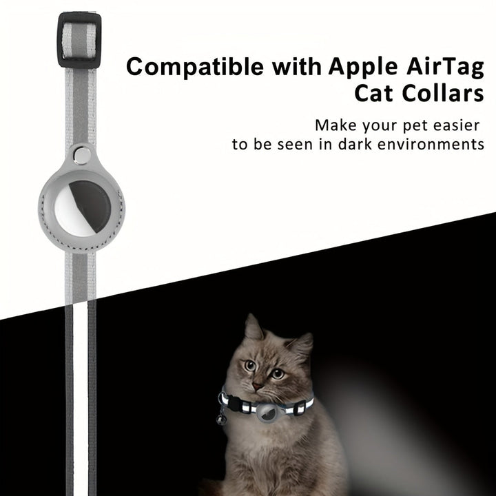Reflective Cat Collar – Safety Buckle and Bell for Increased Visibility