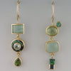 Classic Green Vintage Earrings – Elara