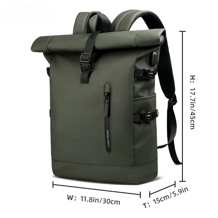 3-in-1 Bike Bag and Backpack – Waterproof, Adjustable Storage for Every Ride