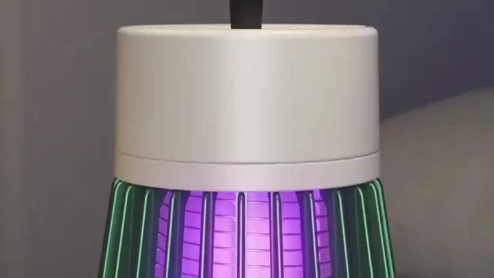 USB Rechargeable Bug Zapper – Quiet and Convenient for Indoor Use and Desks