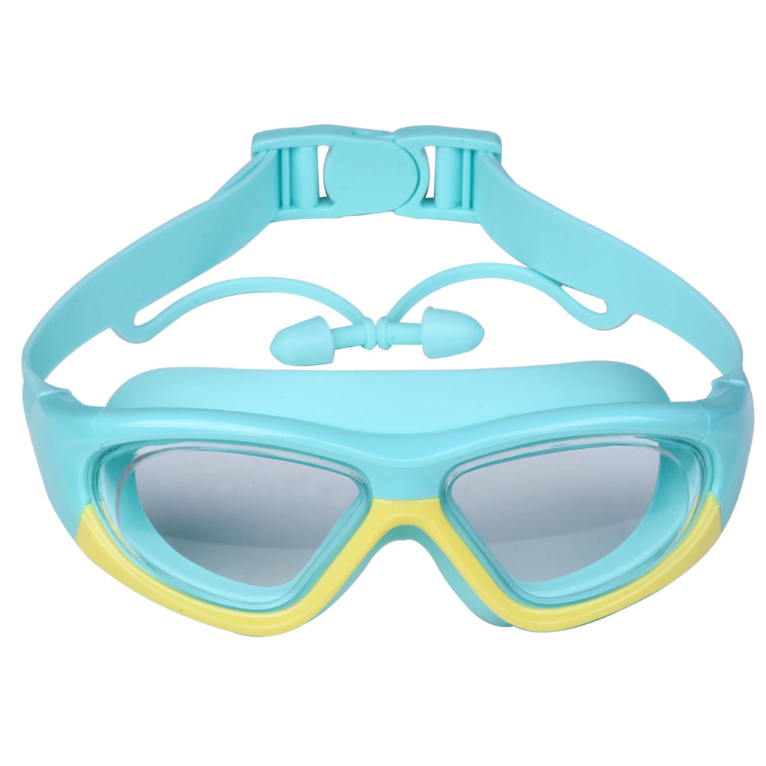 Schwimmbrille für Kinder mit großer Fassung – Komfortabel und Antifog für Wasserspaß