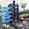 FirePark Toy Garage - Play With the Fire Truck + Ramps