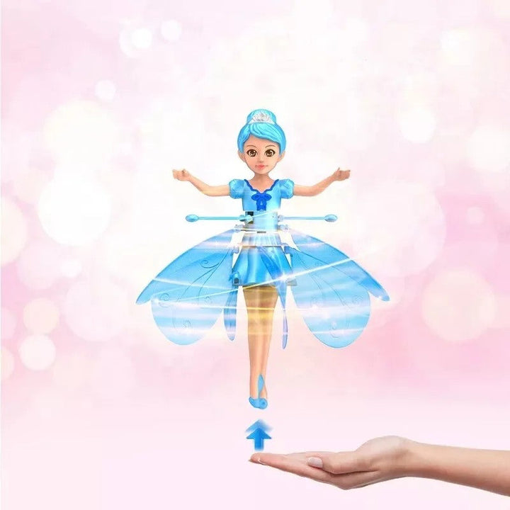 Flying Doll with Light - Dance Simulation and Gesture Control - Magical Flying Toy for Children