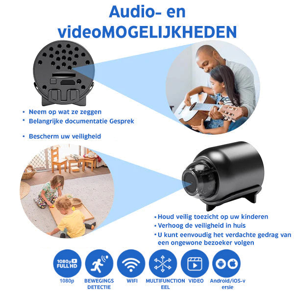 Minieye - Full-HD-Sicherheitskamera