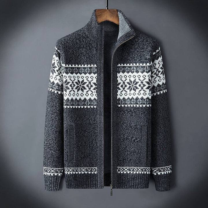 Strickweste | Warme Winterweste für Herren | Klassisches Design