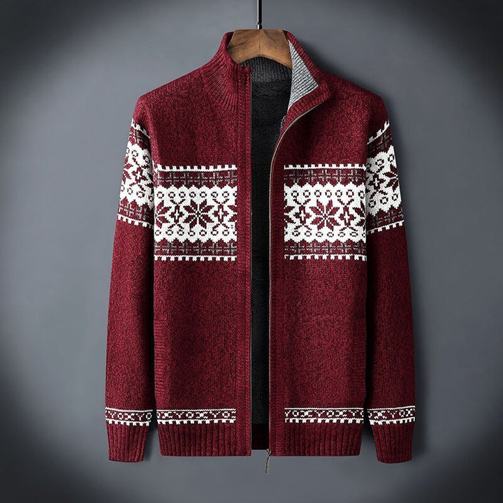 Strickweste | Warme Winterweste für Herren | Klassisches Design