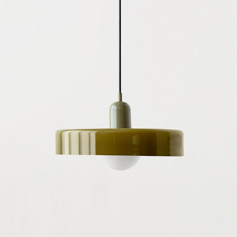 Bauhaus Geometric Glass Ceiling Lamp