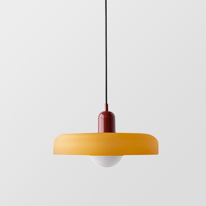 Bauhaus Geometric Glass Ceiling Lamp