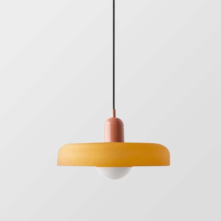 Bauhaus Geometric Glass Ceiling Lamp