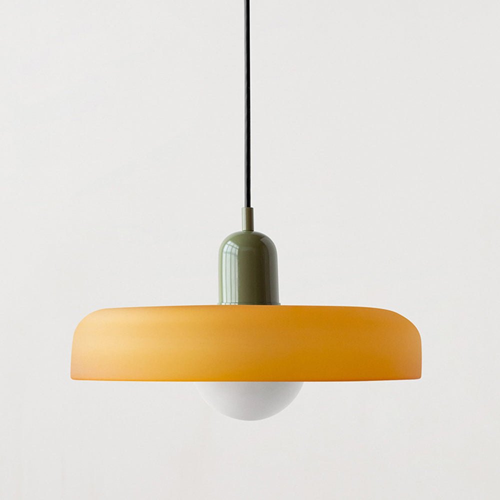 Bauhaus Geometric Glass Ceiling Lamp