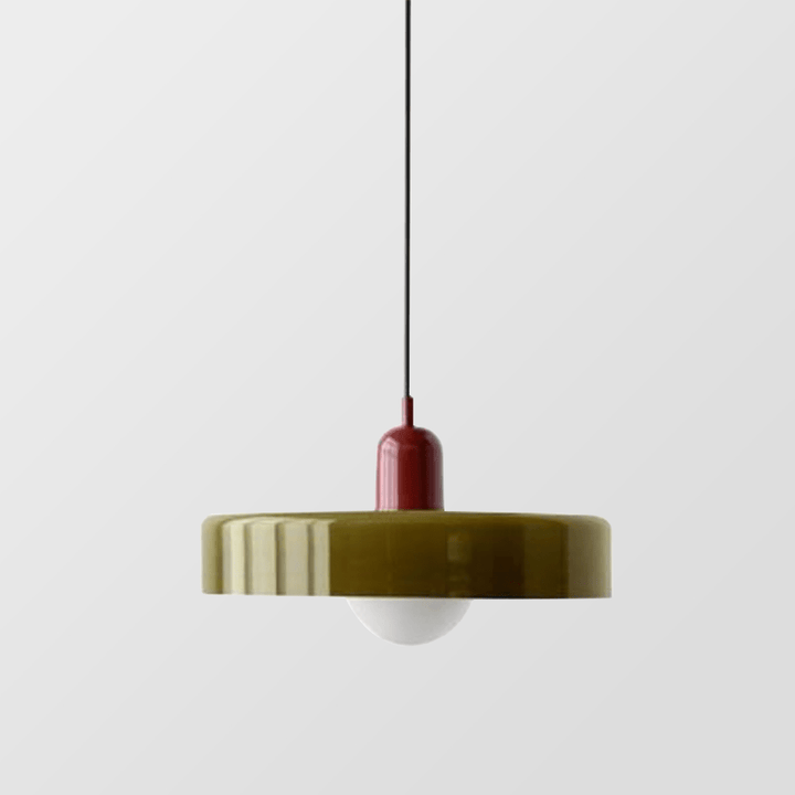 Bauhaus Geometric Glass Ceiling Lamp