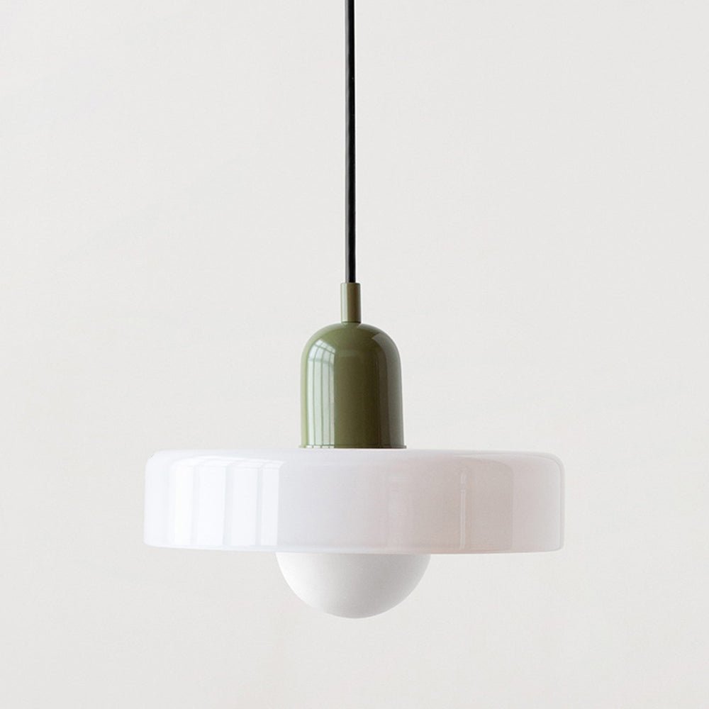 Bauhaus Geometric Glass Ceiling Lamp