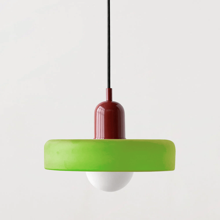 Bauhaus Geometric Glass Ceiling Lamp