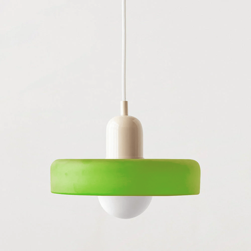 Bauhaus Geometric Glass Ceiling Lamp