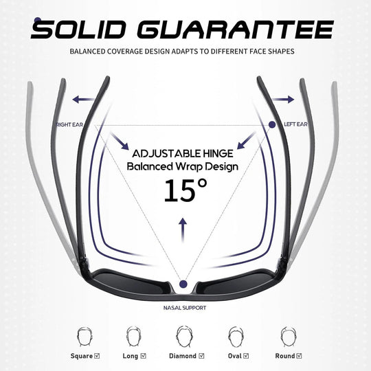 Polarised Sunglasses 3-Pack | UV Protection