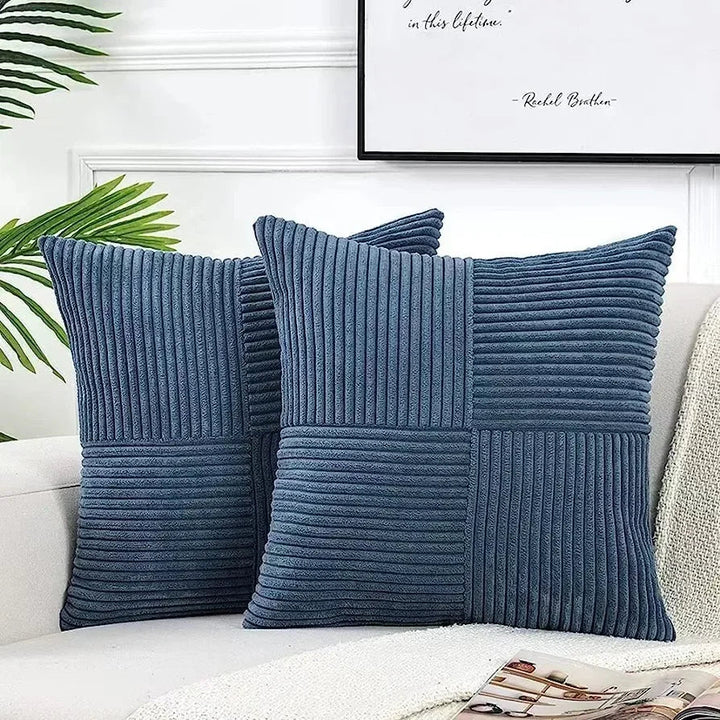 CordCush – Soft Corduroy Texture Cushion Cover