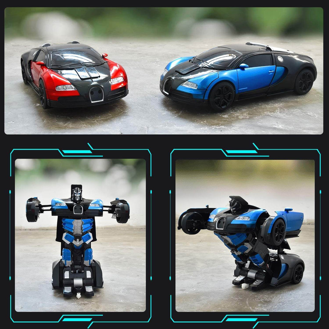 Ferngesteuertes Transformierbares Roboterauto Spielzeug