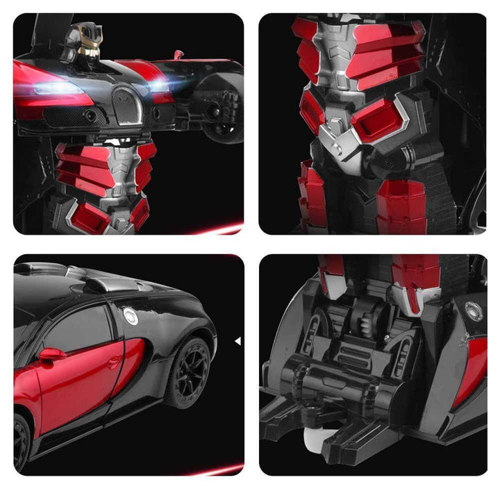 Ferngesteuertes Transformierbares Roboterauto Spielzeug
