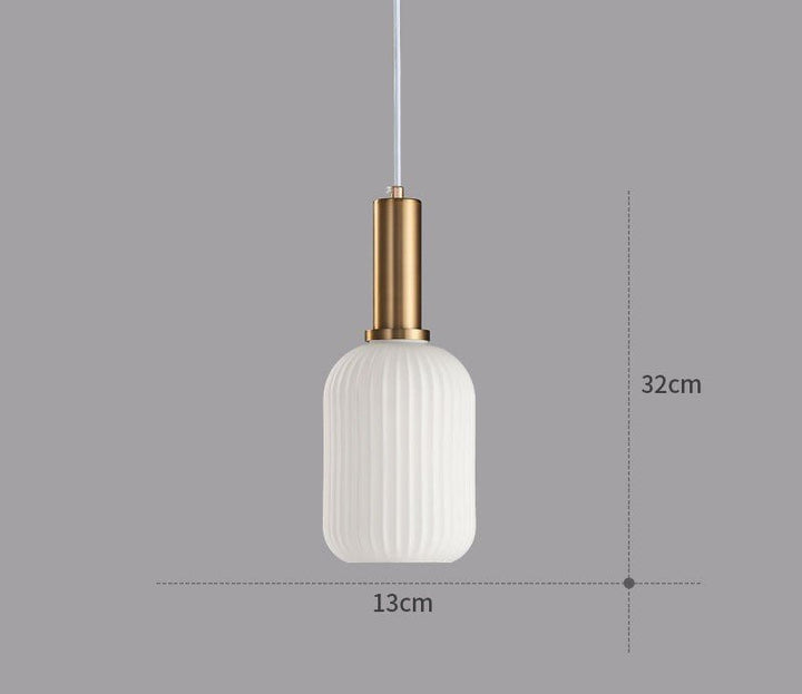 Retro Glass Pendant Lamp – ColorVibe