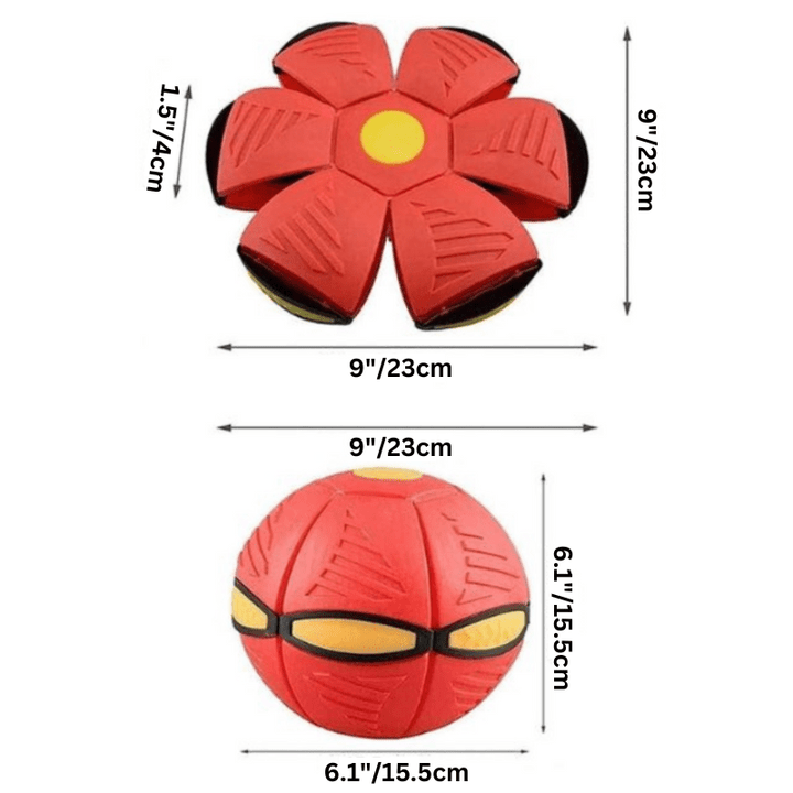 Dog Toy | Indestructible 2-in-1 Dog Toy | FlitzDisc