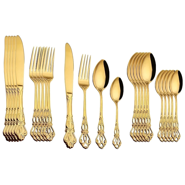 Luxury 24-Piece Cutlery Set – RoyalCutlery