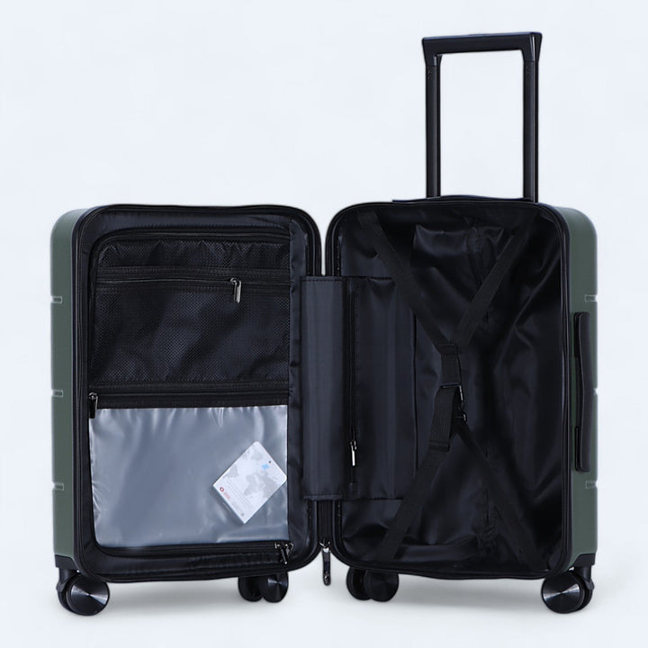 3-Piece Hard-Shell Suitcase Set – Atlas Explorer