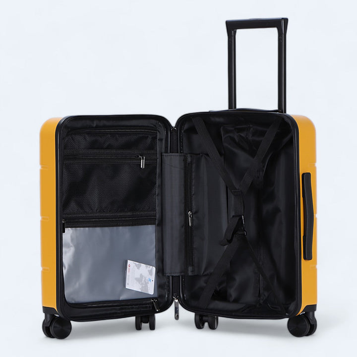 3-Piece Hard-Shell Suitcase Set – Atlas Explorer