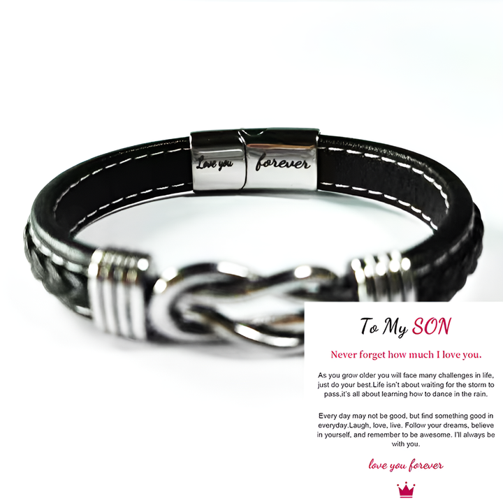 Men's Infinity Bracelet