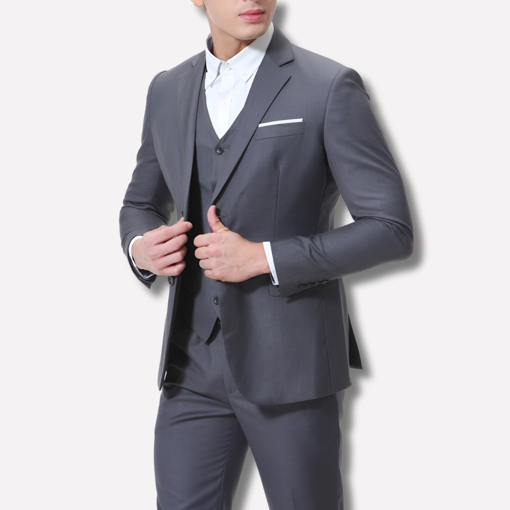 Men’s Slim-Fit 3-Piece Suit