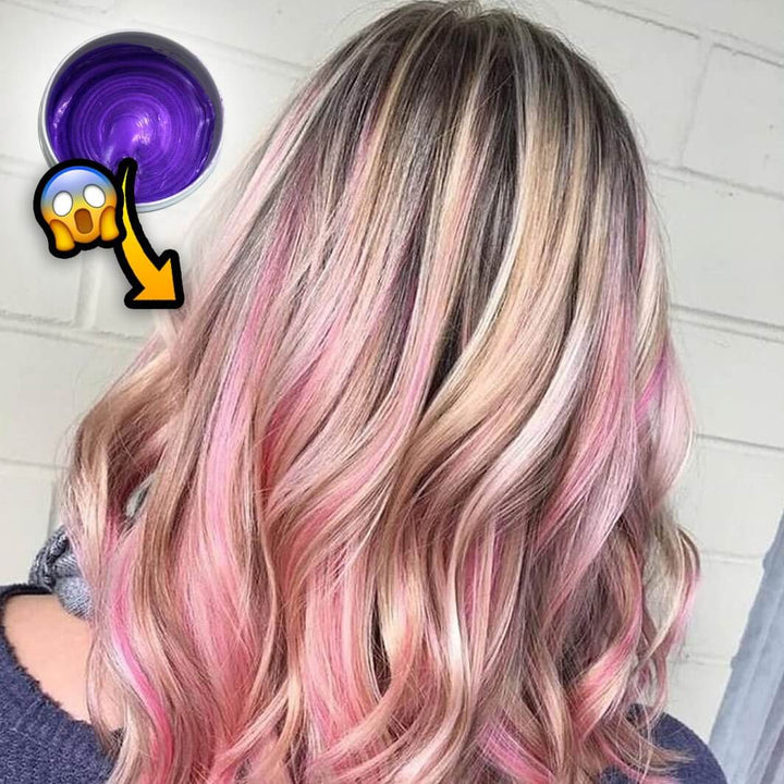 Coloured Hair Wax