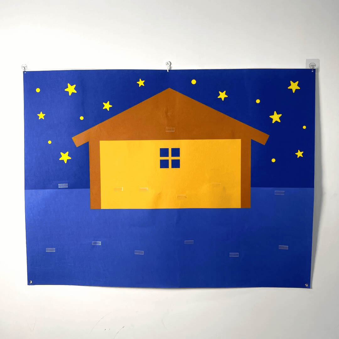 KinderKerst Felt Christmas Nativity Scene for Shared Fun and Tradition