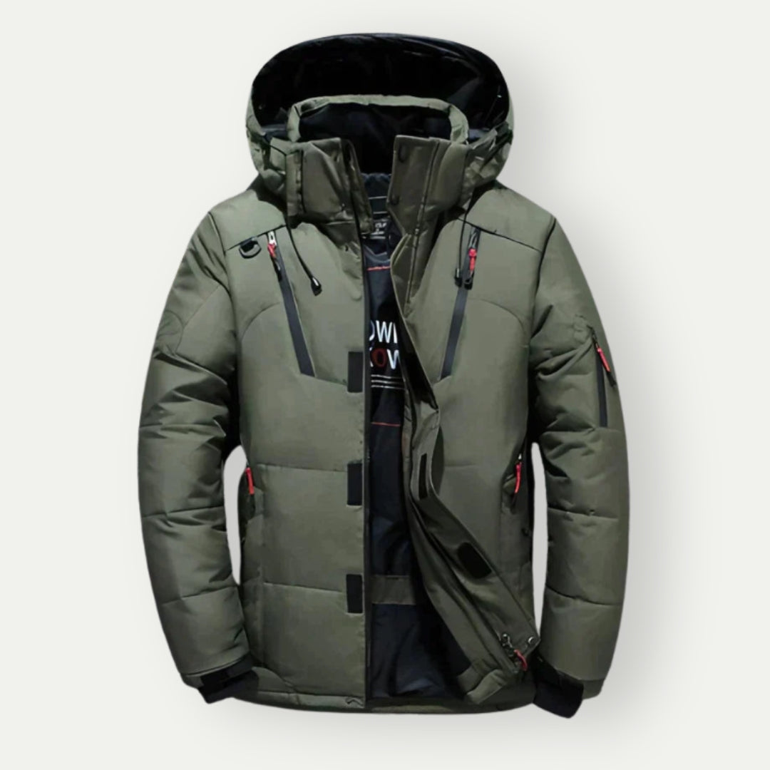 Men's Winter Parka - Zip & Hood | Winter Style