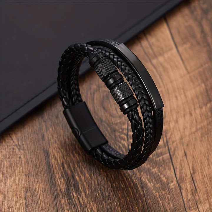 Men's Bracelet | Woven Design | Magnetic Clasp