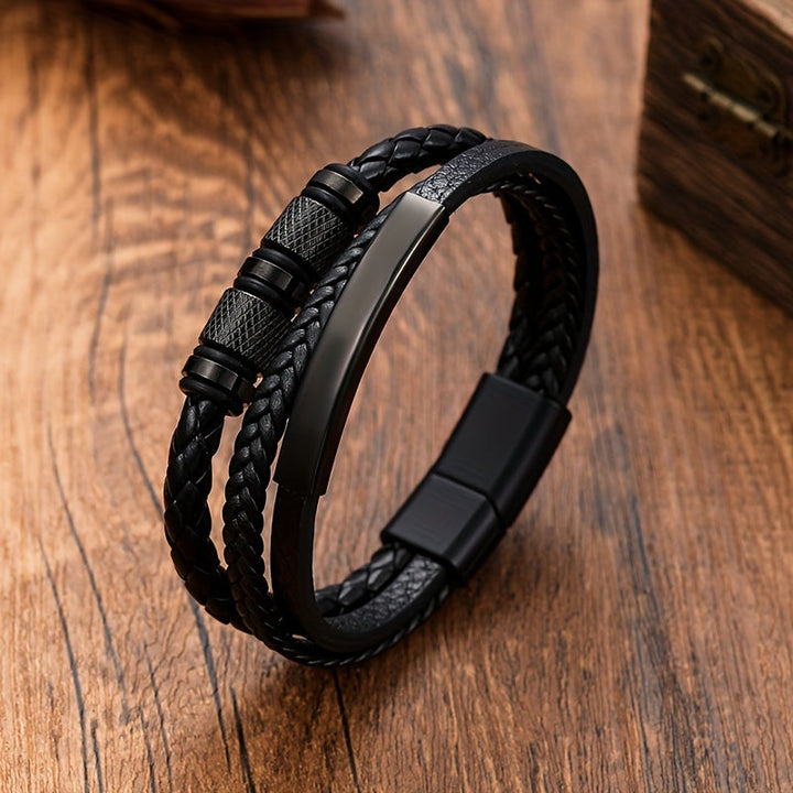 Men's Bracelet | Woven Design | Magnetic Clasp