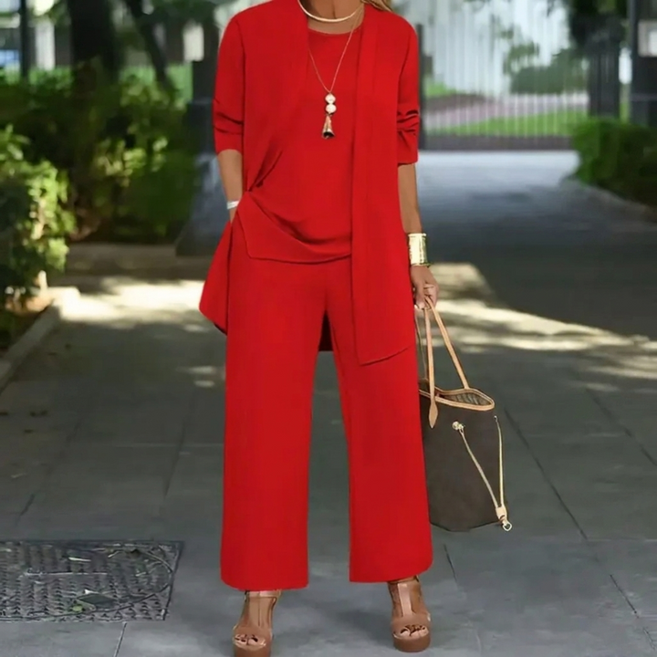 Elegant 3-Piece Cardigan Set for Women
