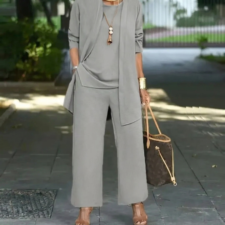 Elegant 3-Piece Cardigan Set for Women