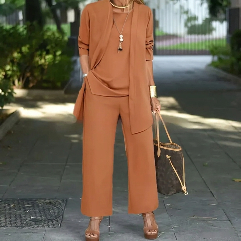 Elegant 3-Piece Cardigan Set for Women