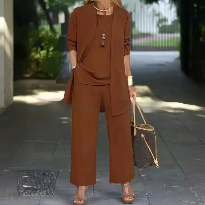 Elegant 3-Piece Cardigan Set for Women