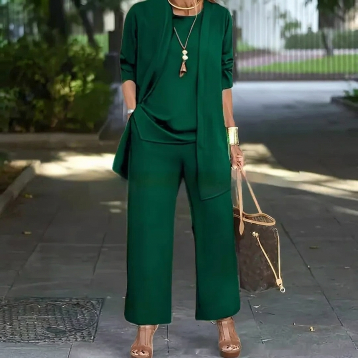 Elegant 3-Piece Cardigan Set for Women